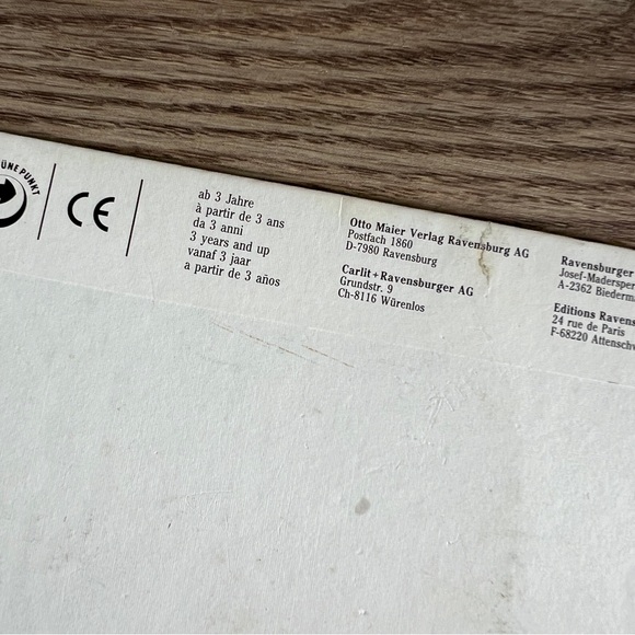 Vintage 1987 Ravensburger Puzzle In the Evening 5 pcs. made in Germany - Picture 5 of 10